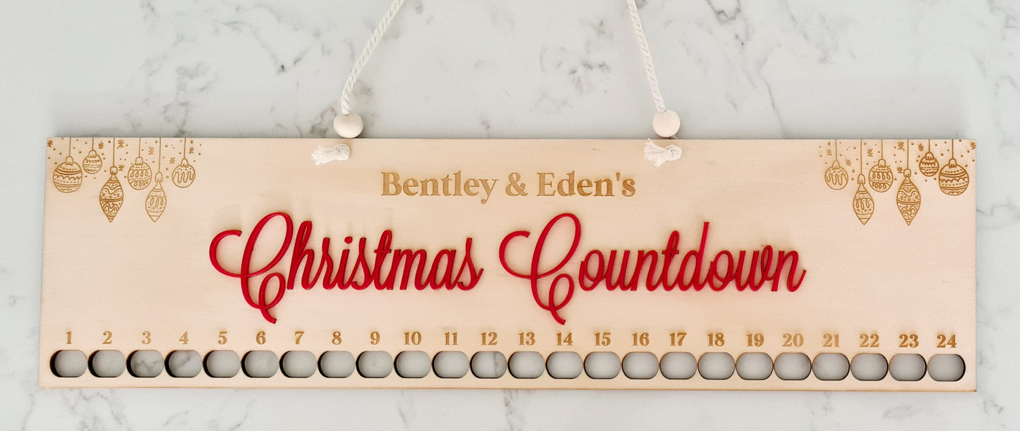 Double Candy Cane Countdown