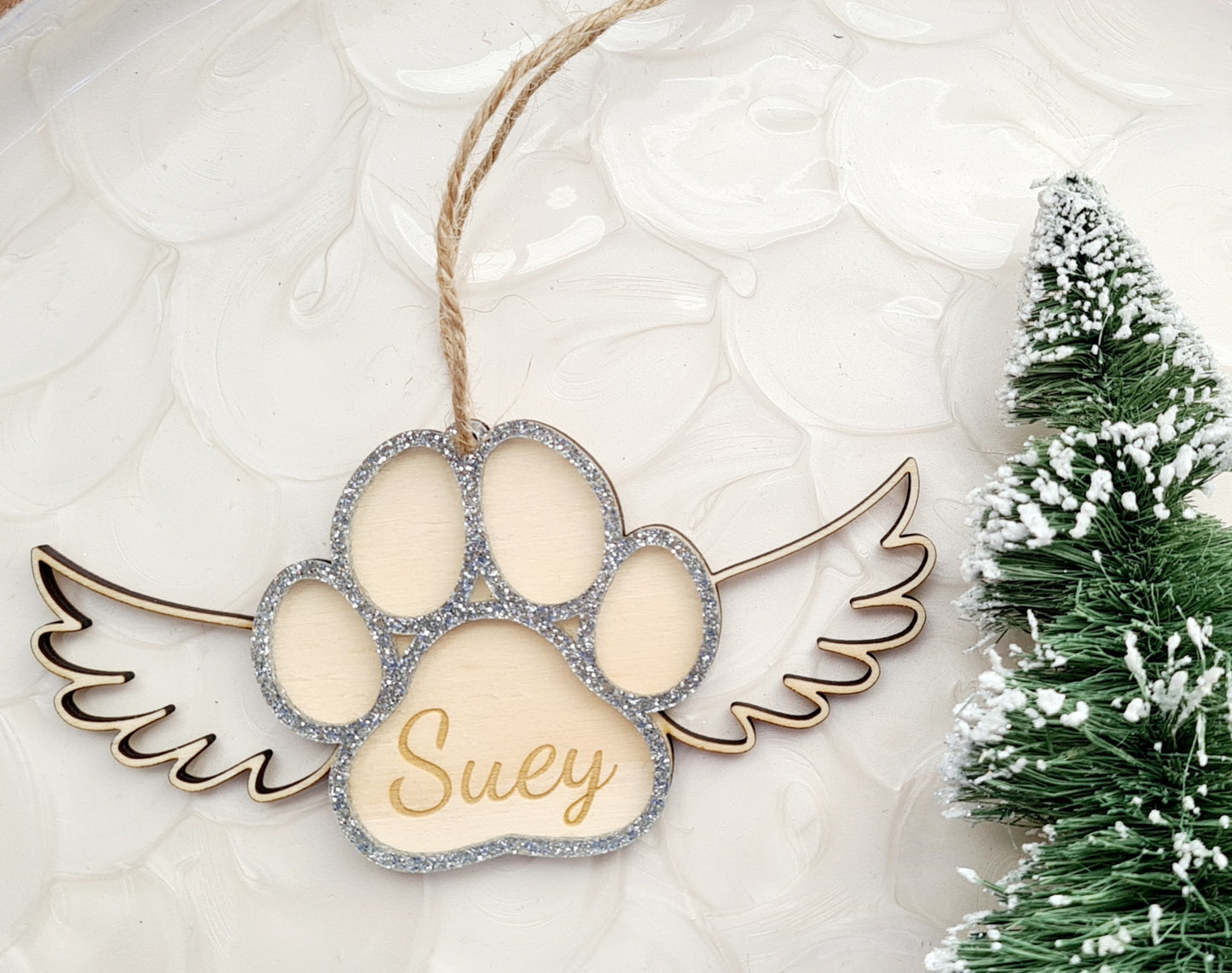 Fur baby Memorial Bauble