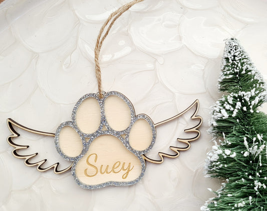 Fur baby Memorial Bauble