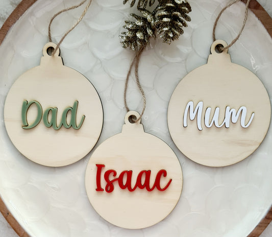 Name Baubles