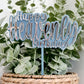 Heavenly Acrylic Cake Topper