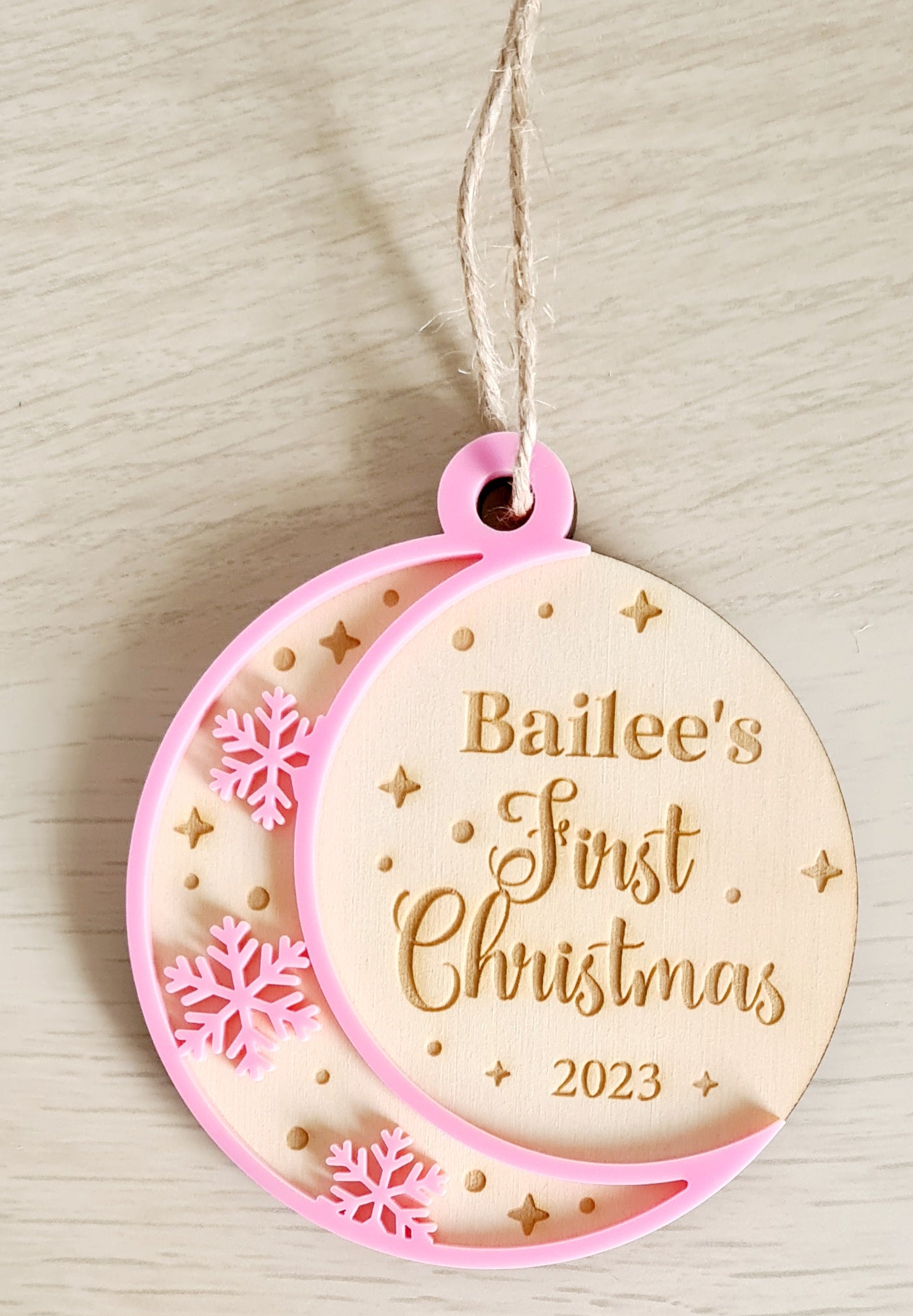 First Christmas Bauble