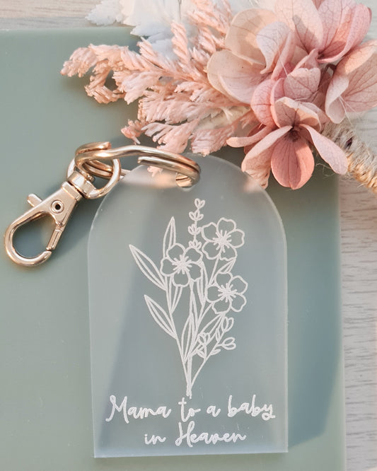 Forget Me Not Keyring