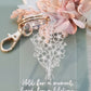 Forget Me Not Keyring