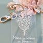 Forget Me Not Keyring