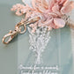 Forget Me Not Keyring