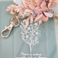Forget Me Not Keyring