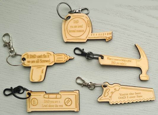 Father's Day Keyrings