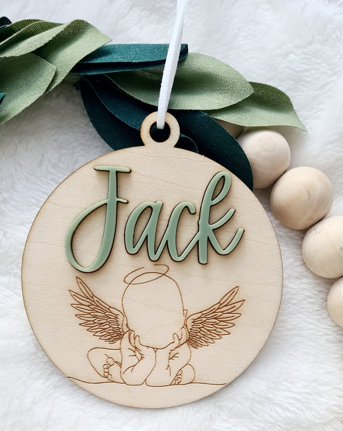 Baby with Wings Bauble