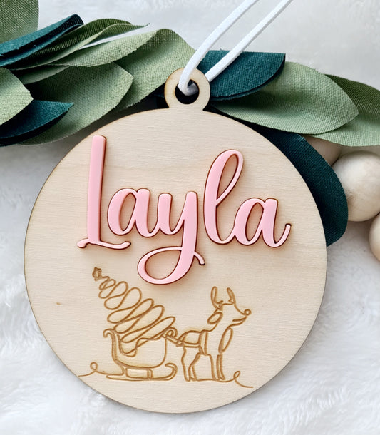 Reindeer Bauble
