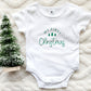 My First Christmas Onesie "Trees"
