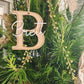 Timber Letter Bauble