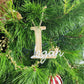 Timber Letter Bauble