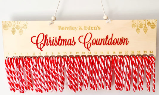 Double Candy Cane Countdown